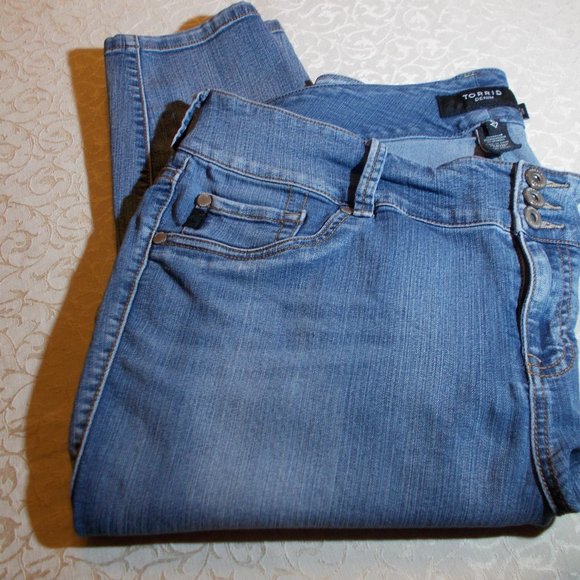 torrid Denim - TORRID Denim Stretch Skinny Jeans Size 20R
